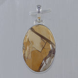 925 Silver Brecciated Mookaite Pendant