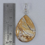 925 Silver Brecciated Mookaite Pendant