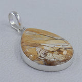 925 Silver Brecciated Mookaite Pendant