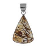 Brecciated Mookaite 925 Sterling Silver Pendant