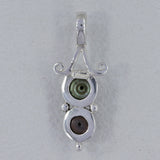 Amethyst Gemstone Silver Pendant