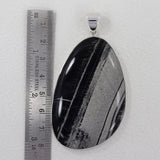 Picasso Jasper Gemstone Silver Pendant