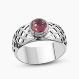 925 Sterling Silver Blue Topaz Rings