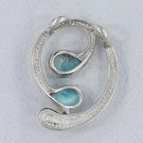 Pink Opal 925 Silver Pendant