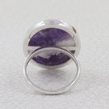 Natural Ocean Jasper Silver Ring