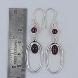 Tourmaline Silver Earrings