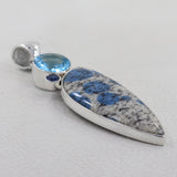 925 Starling Silver K2 Jasper Pendant