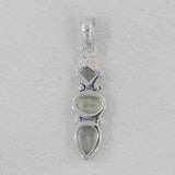 Natural Citrine 925 Sterling Silver Pendant