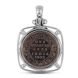 Indian Old Coin Silver Pendant