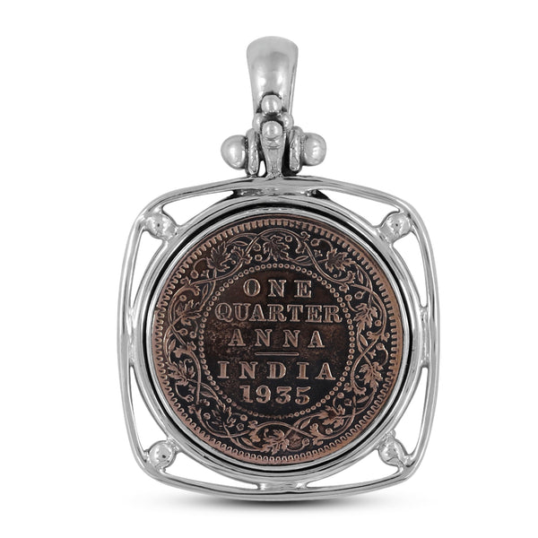 Indian Old Coin Silver Pendants