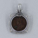 Indian Old Coin Silver Pendant