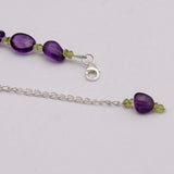 Natural Amethyst Beads Jewelry Set