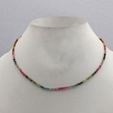 Natural Tourmaline Beads Necklace