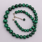 Natural Malachite Beads Necklace