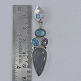 925 Silver Labradorite Pendant