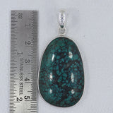 Tibetan Turquoise 925 Sterling Silver Pendant