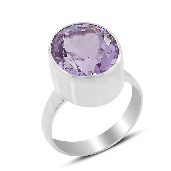925 Silver Amethyst Kanela Ring