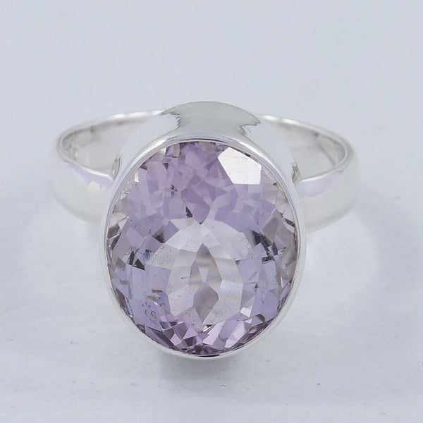 925 Silver Amethyst Kanela Ring
