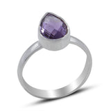 925 Sterling Silver Amethyst Rings