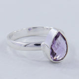 925 Sterling Silver Amethyst Rings