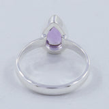 925 Sterling Silver Amethyst Rings