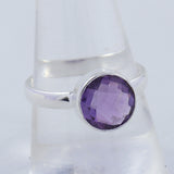 925 Sterling Silver Amethyst Rings