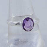 925 Sterling Silver Amethyst Rings