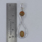 925 Sterling Silver Ethiopian Opal Pendant