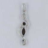 925 Silver Tourmaline Pendant