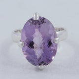 925 Sterling Silver Amethyst Rings