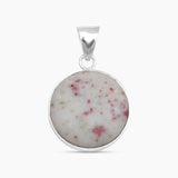 Thulite Silver Pendants