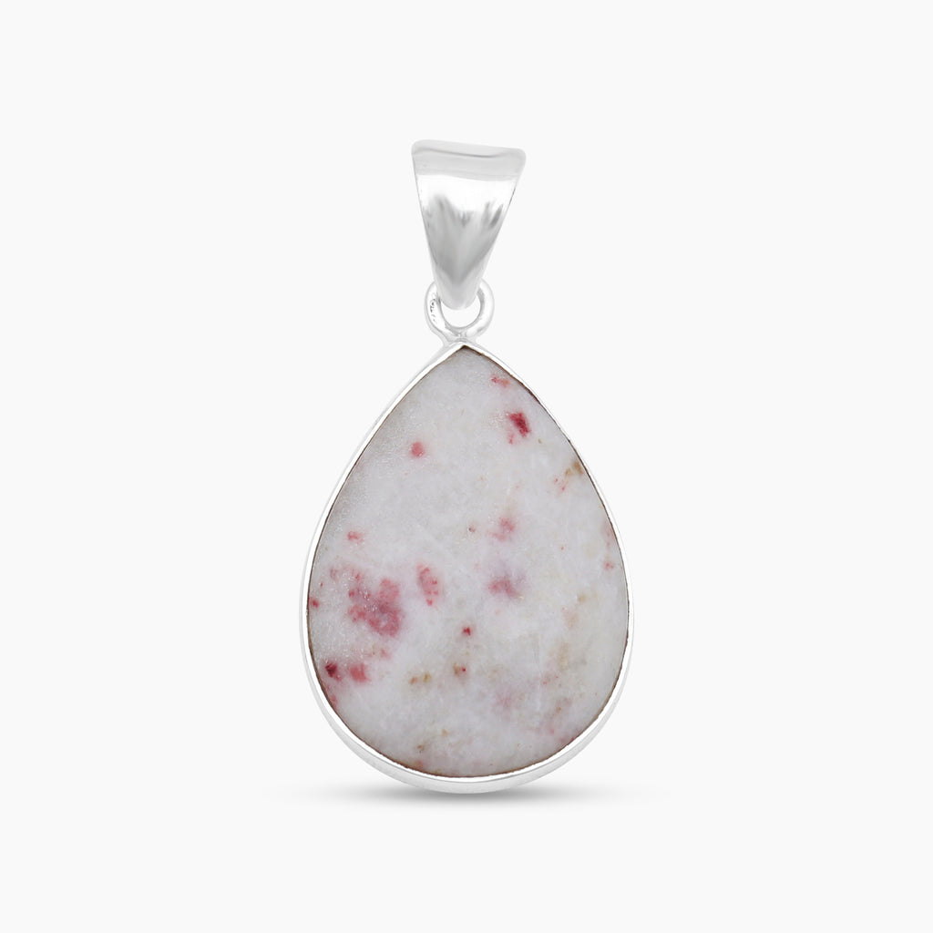 Thulite Silver Pendants