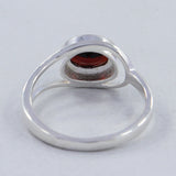 Natural Tourmaline Sterling Silver Ring