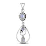 Blue Topaz 925 Silver Pendant