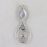 Blue Topaz 925 Silver Pendant