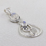 Blue Topaz 925 Silver Pendant