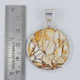 Brecciated Mookaite 925 Sterling Silver Pendant