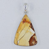 925 Silver Brecciated Mookaite Pendant