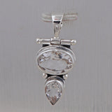 925 Sterling Silver Citrine Pendant