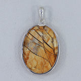 925 Silver Brecciated Mookaite Pendant