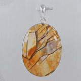 925 Silver Brecciated Mookaite Pendant