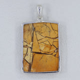 Brecciated Mookaite 925 Sterling Silver Pendant