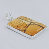 Brecciated Mookaite 925 Sterling Silver Pendant