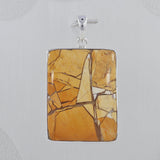 Brecciated Mookaite 925 Sterling Silver Pendant