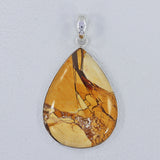 925 Silver Brecciated Mookaite Pendant