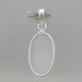 Rainbow Moonstone Silver Pendant