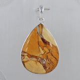 925 Silver Brecciated Mookaite Pendant