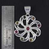 Tourmaline Birthstone Tarakashi Pendant