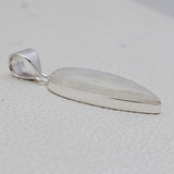 Rainbow Moonstone Silver Pendant