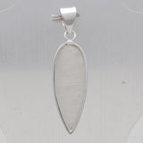 Rainbow Moonstone Silver Pendant